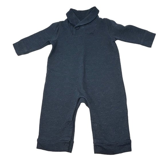 Baby‎ Boy's - 1 Blue Jumpsuit, 1 Blue Jeans, 1 Cream Body Suit - Sizes 3 & 3-6 M - Picture 2 of 9